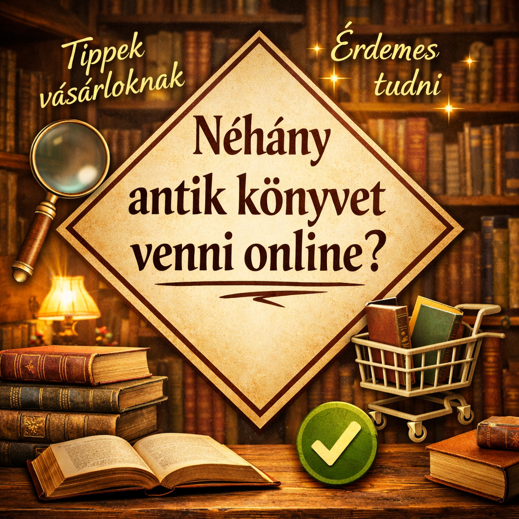 Hogyan válassz antik könyvet online? Gyakorlati útmutató + biztos vásárlási tippek